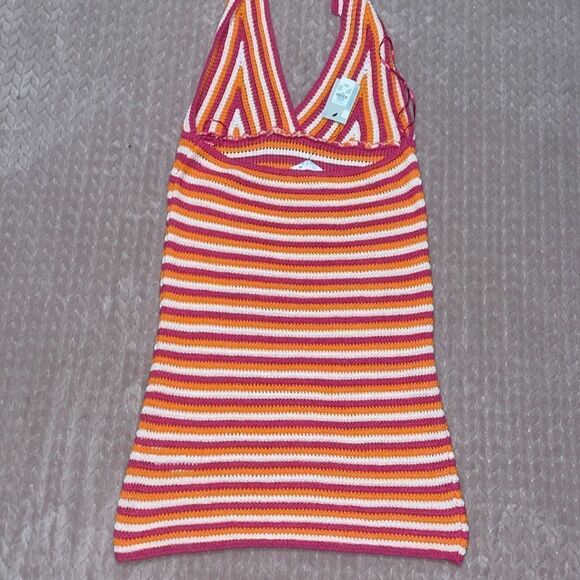 Primark Womens Crochet Halter Dress - Picture 4 of 5